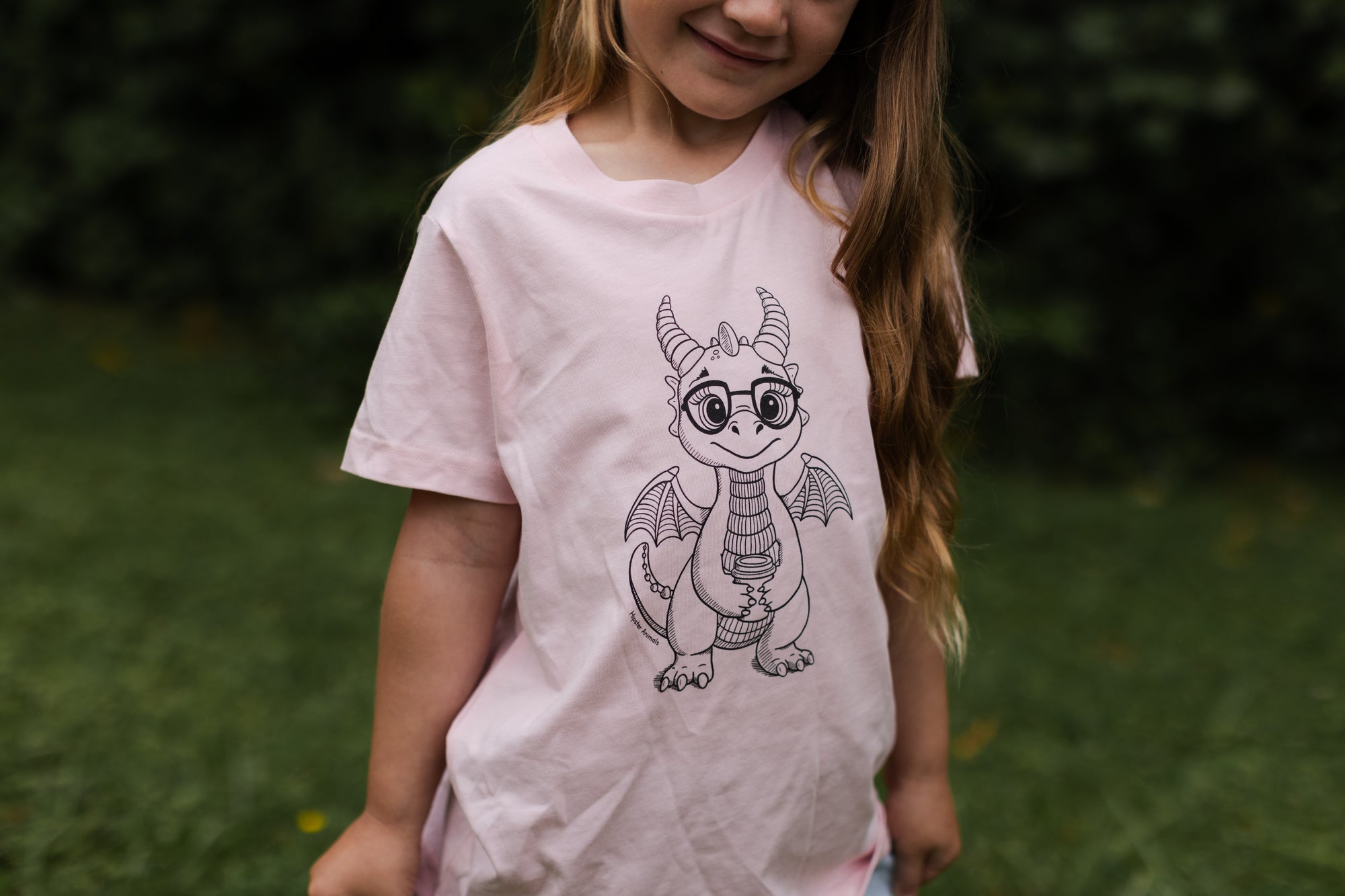 Hipster Dragon Tee