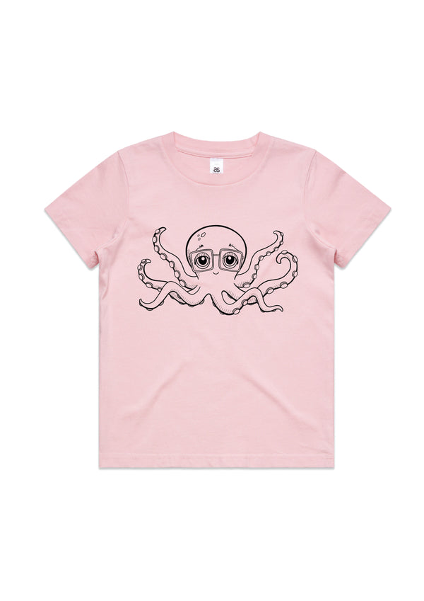 Hipster Octopus Tee