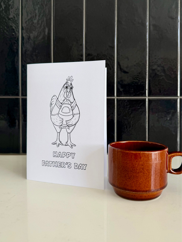 Hipster Animals Father's Day Cards