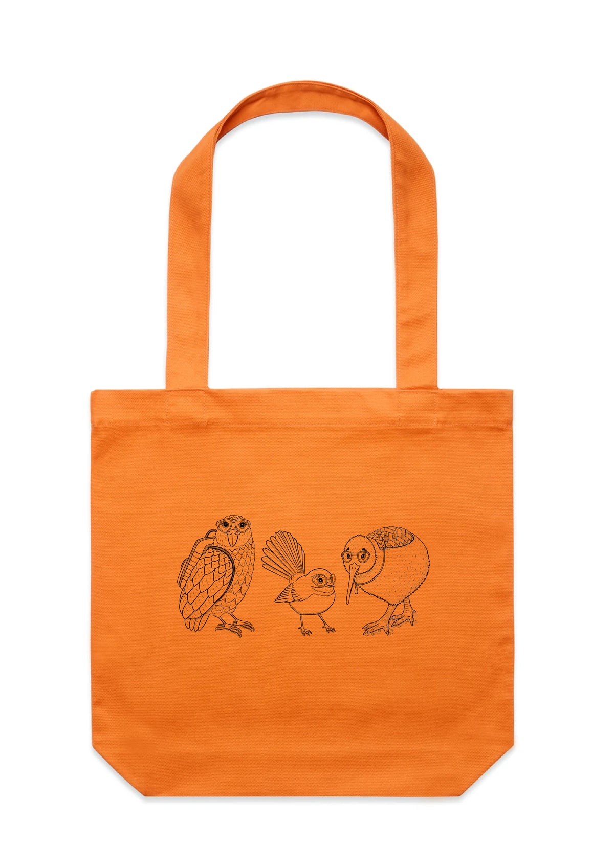Hipster Native Birds Tote Bag