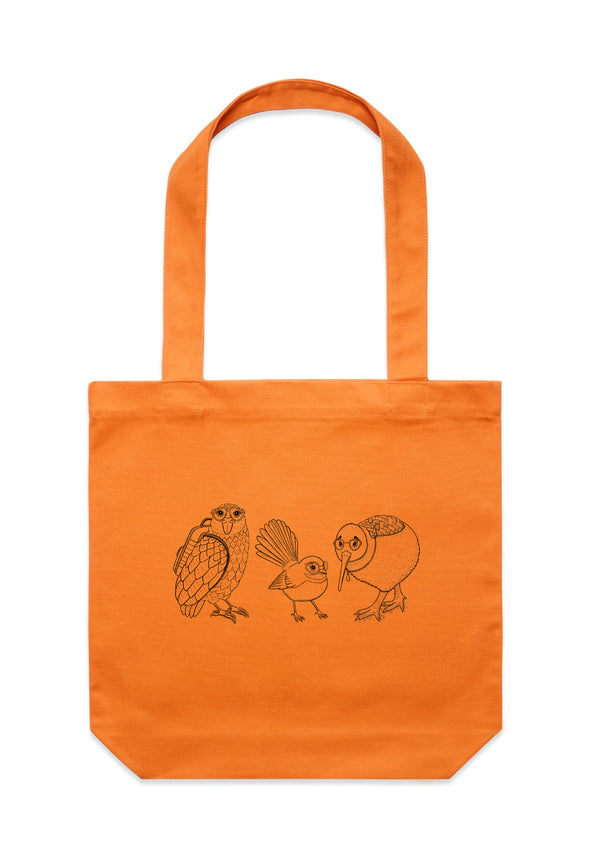 Hipster Native Birds Tote Bag
