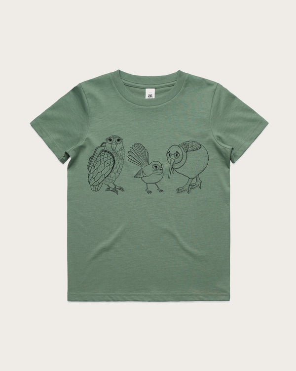 Hipster NZ Native Birds Tee